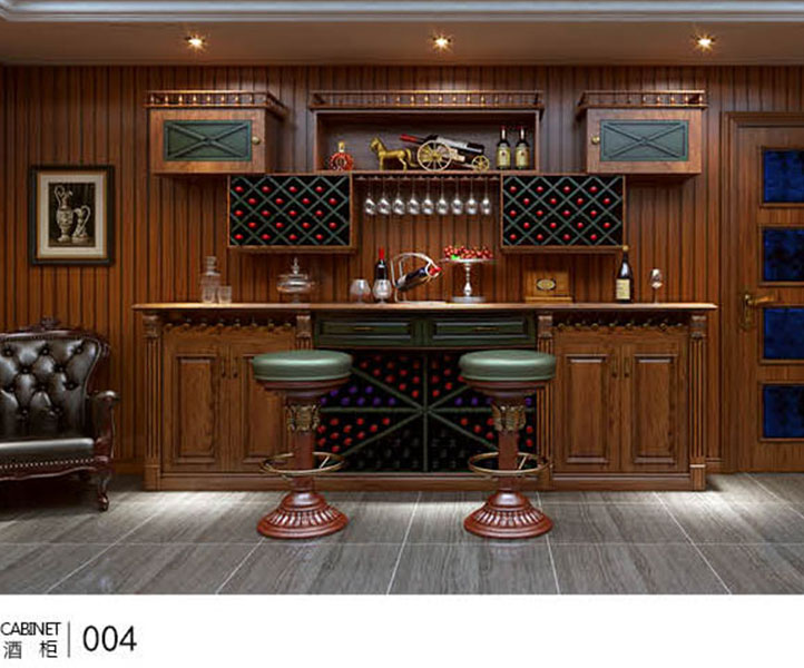 酒柜004-河北实木复合地板